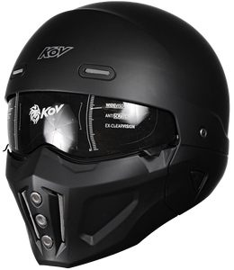 Casco Spectrum Negro Mate