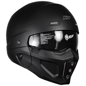 Casco Spectrum Negro Mate