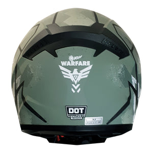 Casco Kov Warfare Verde