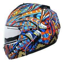 Cargar imagen en el visor de la galería, Casco Stealth Alebrije Azul