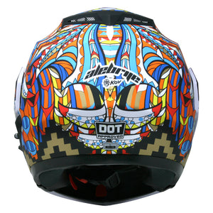 Casco Stealth Alebrije Azul