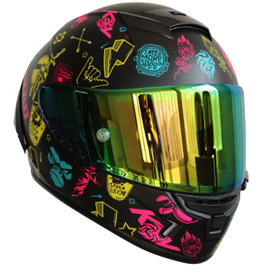 Casco Kov Aircut Smash Colores